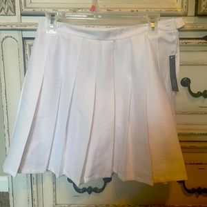 New white tennis skirt. New with tag. Target, Wild Fable